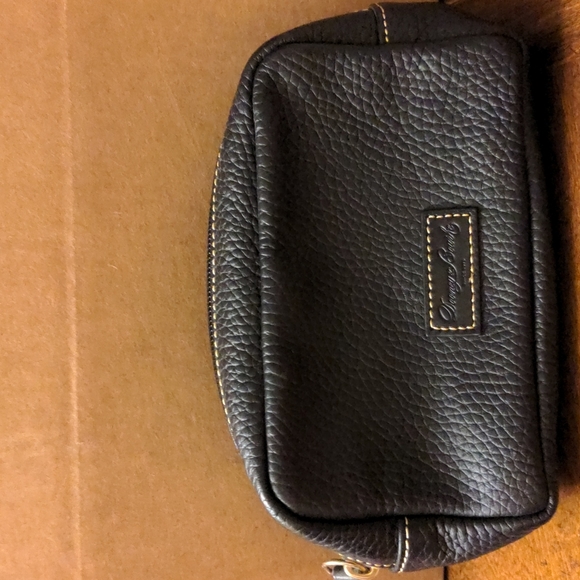 Dooney & Bourke Bags Dooney And Bourke Black Leather Cosmetic Bag